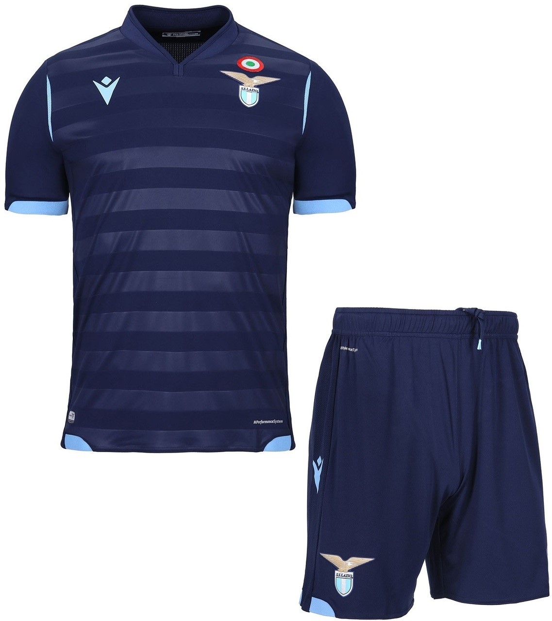 Trikot Lazio Ausweich Kinder 2019-20 Blau Marine Fussballtrikots Günstig